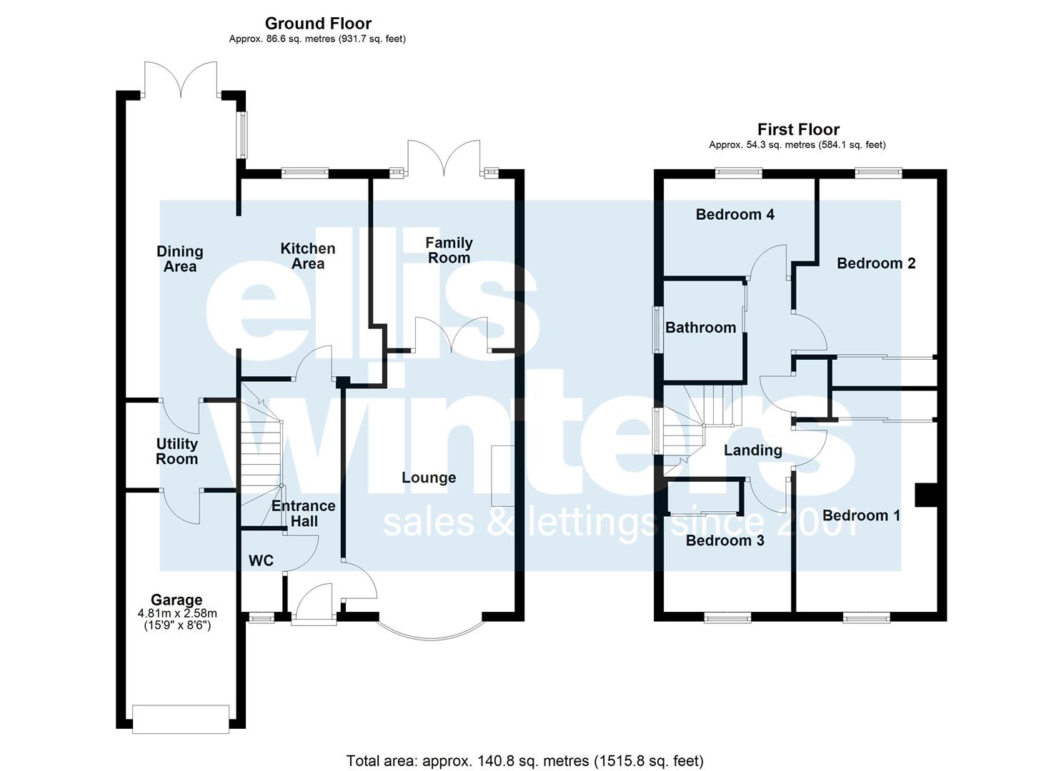 7, St. Marys Road, Bluntisham floorplan
