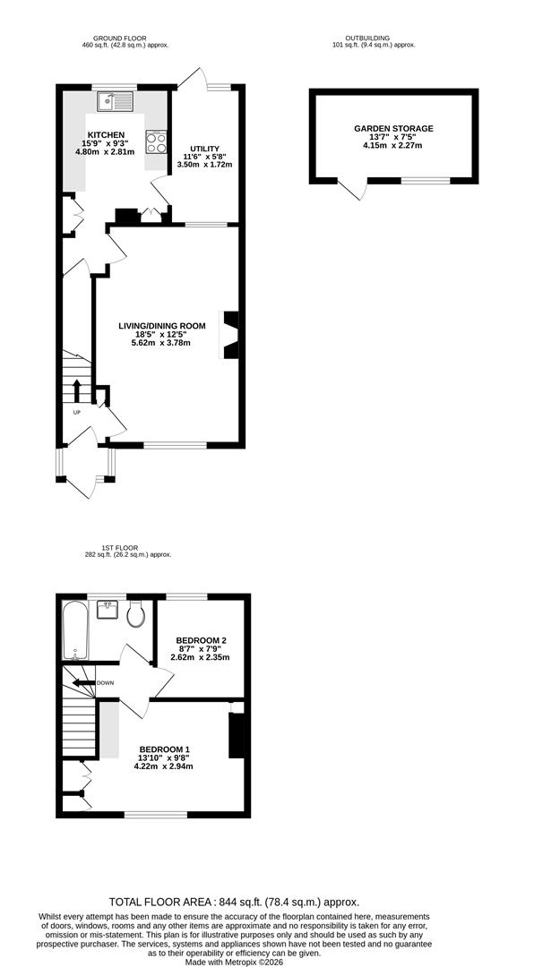 Nelson Road, Uxbridge floorplan