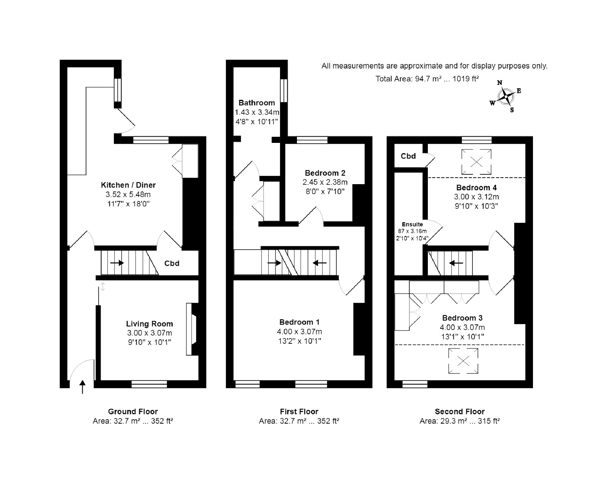 4 Bedrooms Terraced house for sale in Strawberry Dale Avenue, Harrogate, North Yorkshire HG1