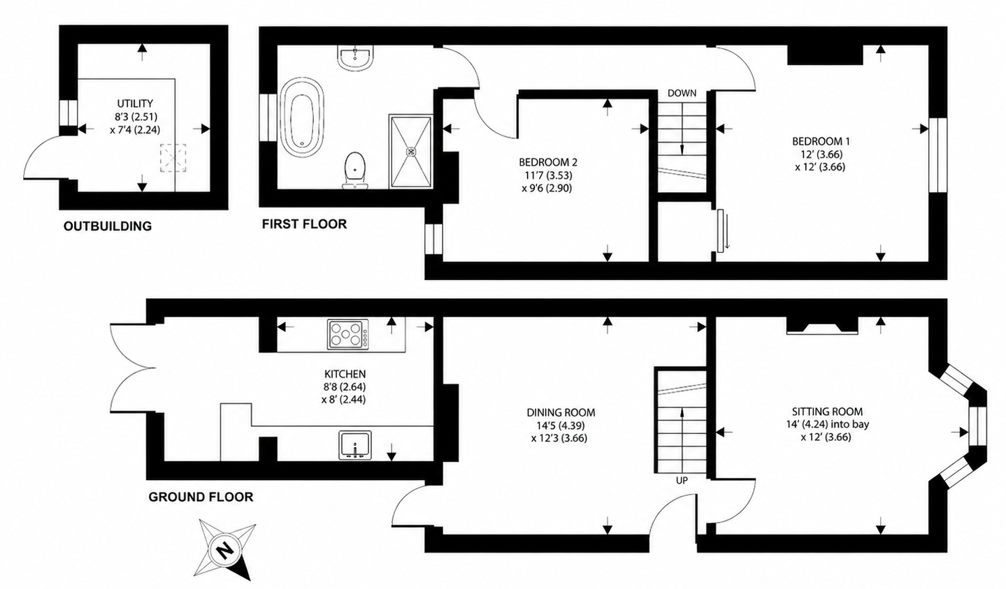 13 Midhurst Road, Fernhurst floorplan