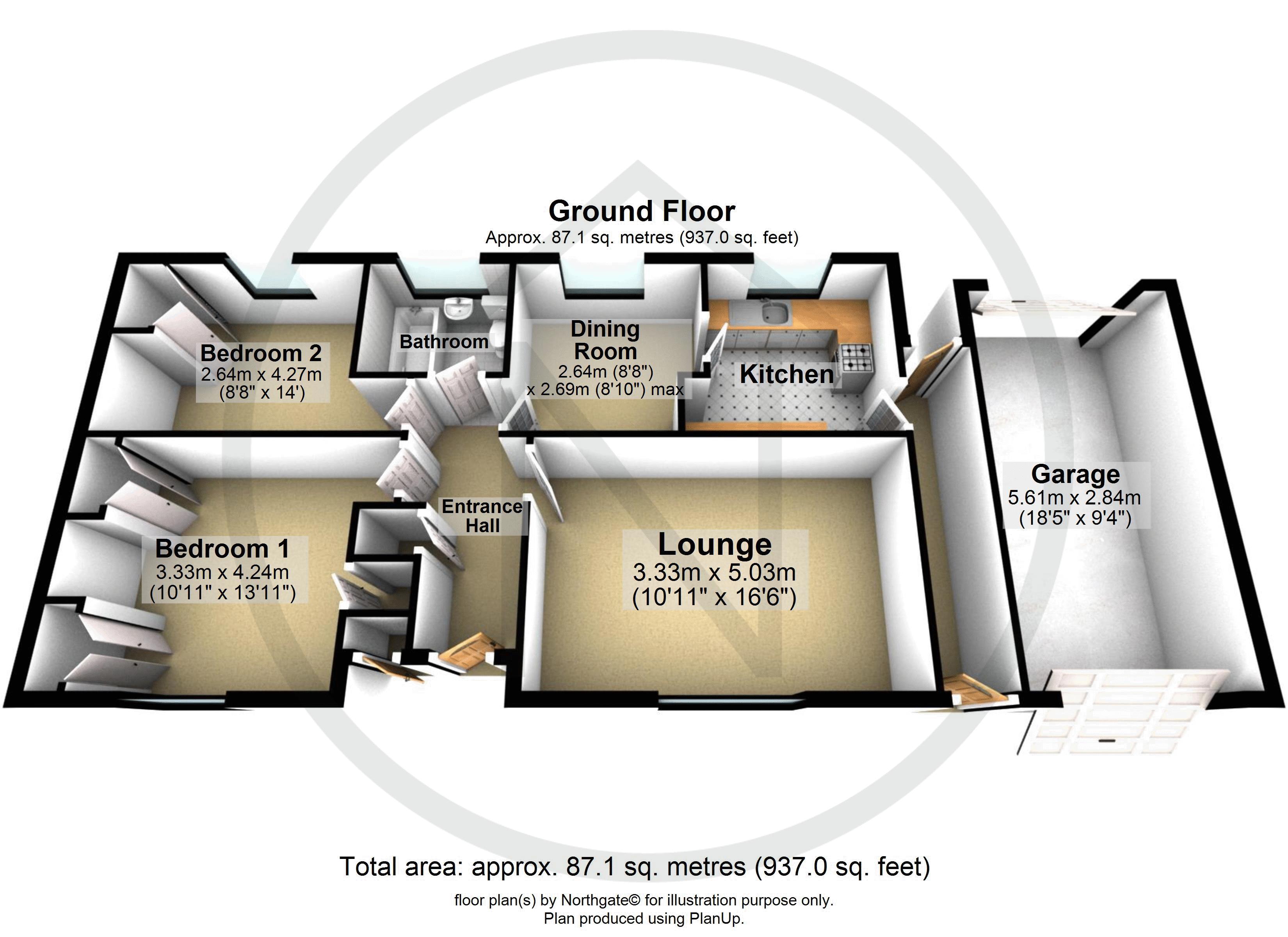 2 bed detached house to rent in Clare Avenue, Darlington DL3 Zoopla