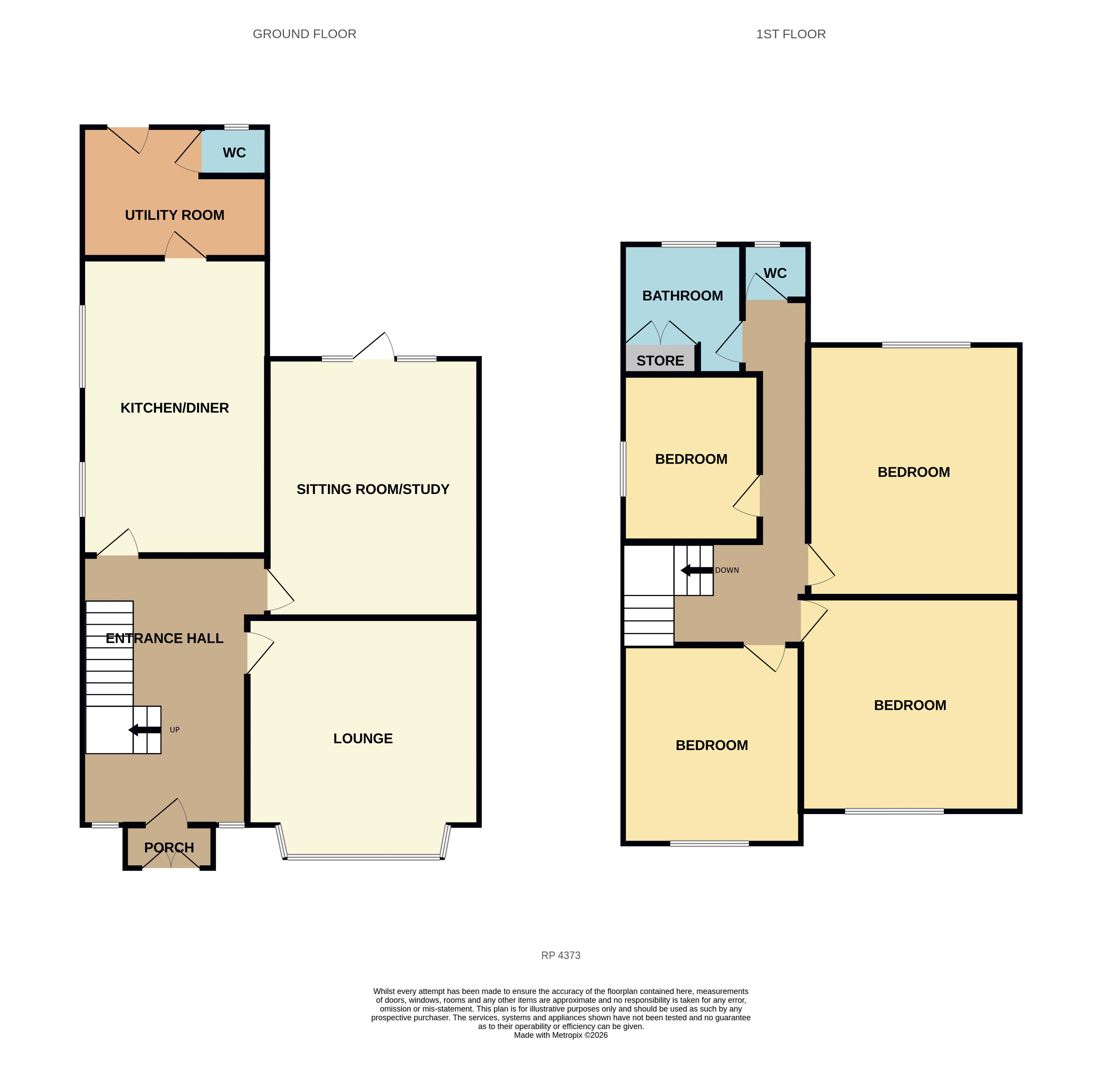 3, Roumania Crescent, Llandudno floorplan