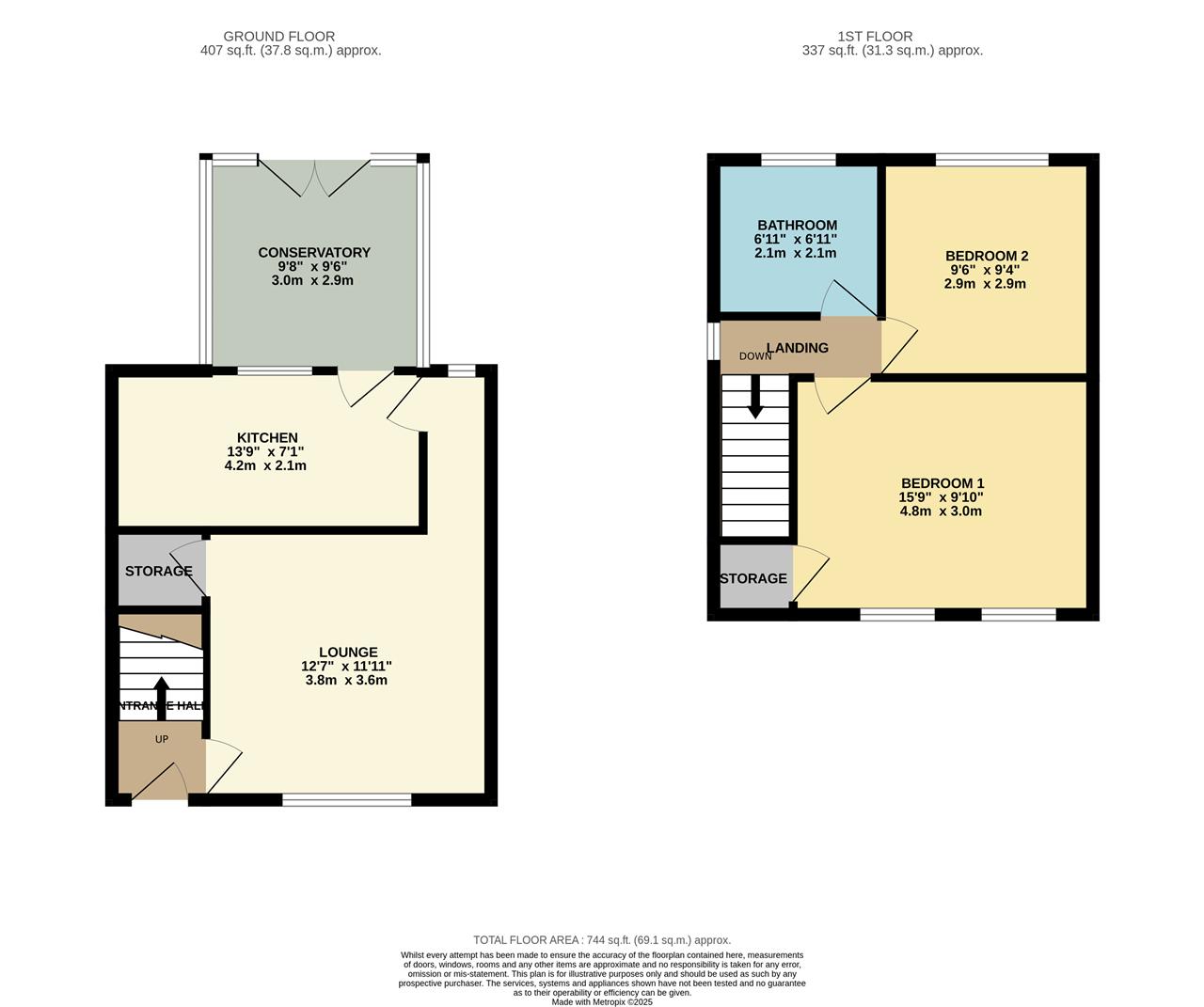 7, Hollington Crescent, Birmingham floorplan