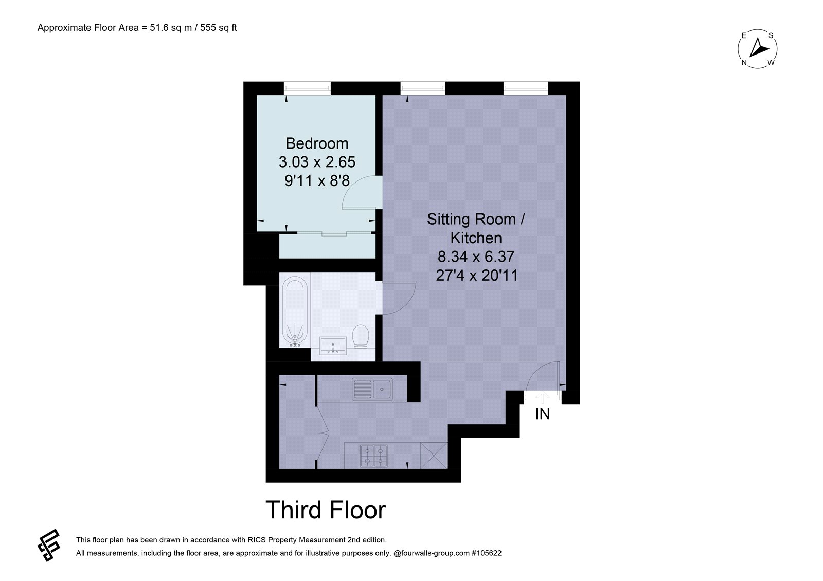 Apartment 316,, Atelier, Salford floorplan