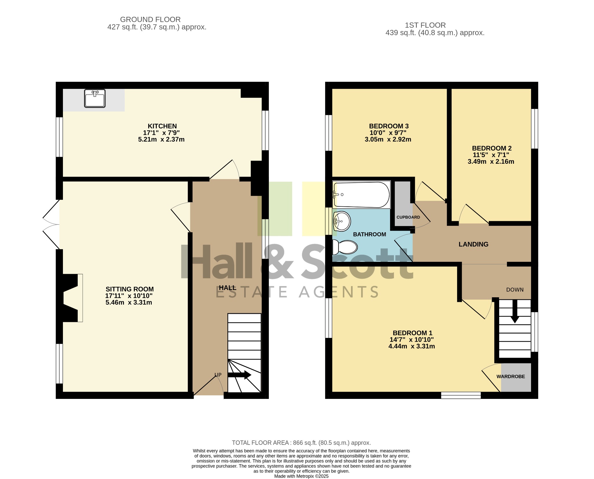 2 Rock Cottages, Metcombe, Ottery St Mary floorplan