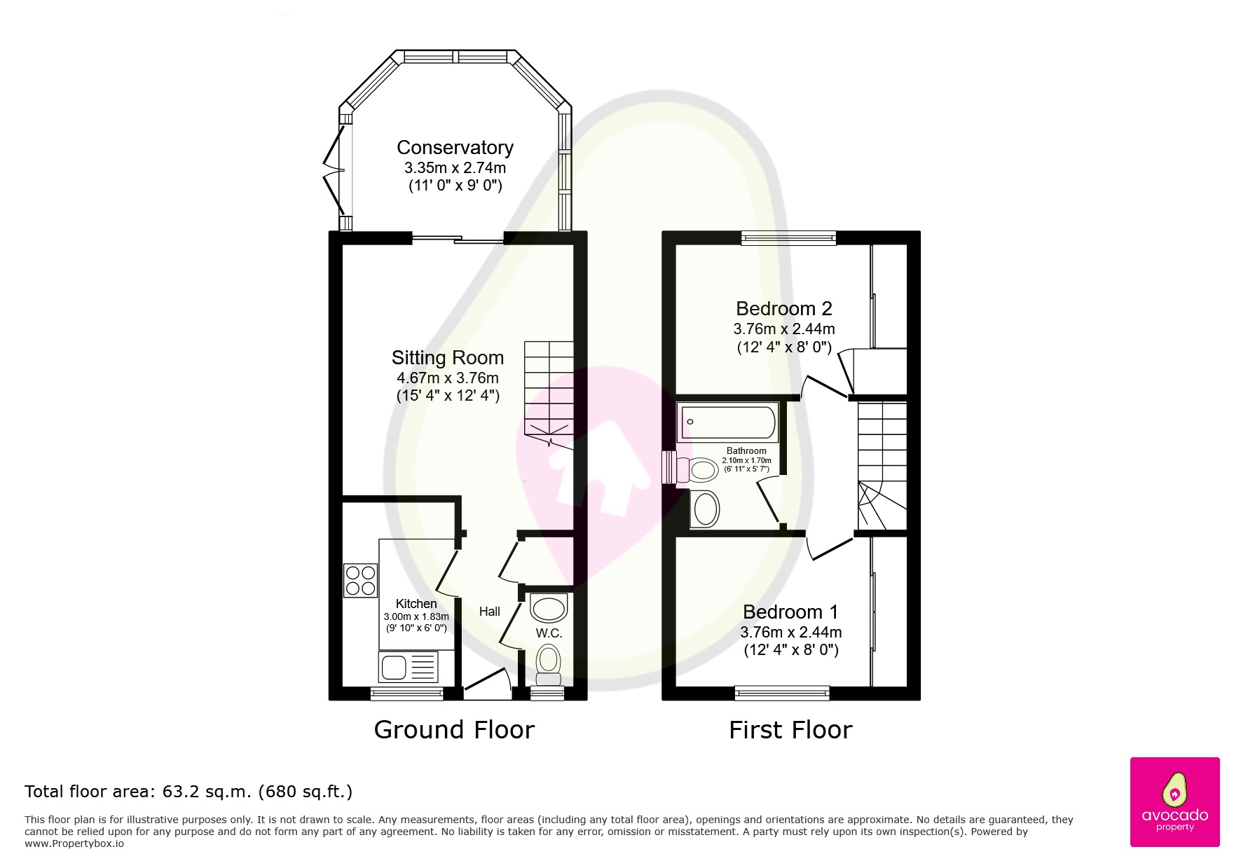 6 Oswald Close, Warfield, Berkshire floorplan
