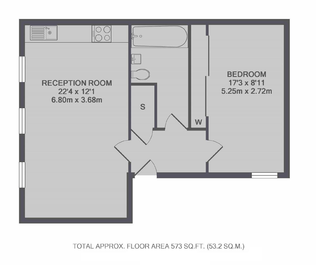 1 Bedrooms Flat for sale in Tottenham Mews, London W1T