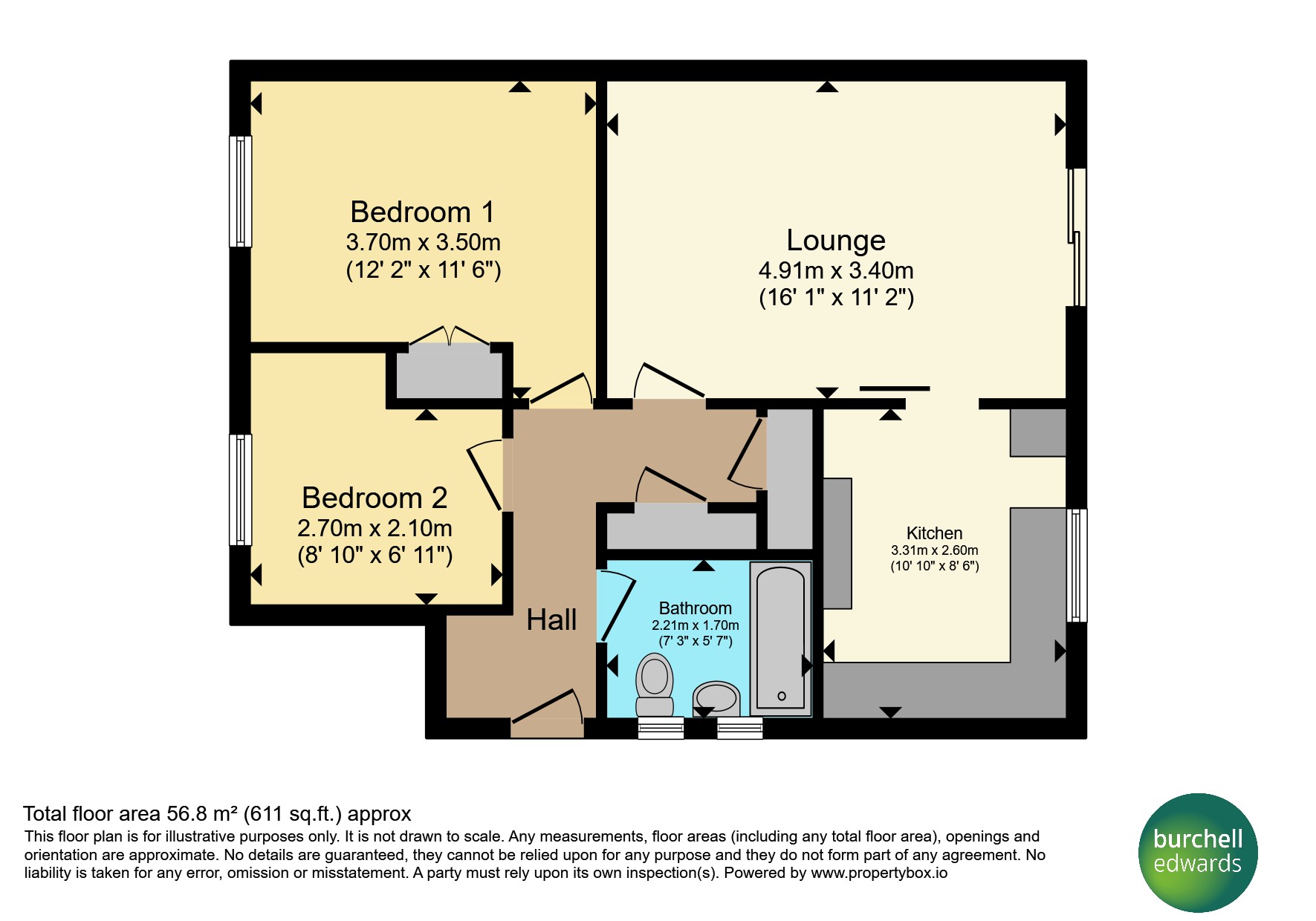 7, Haywards Close, Birmingham floorplan