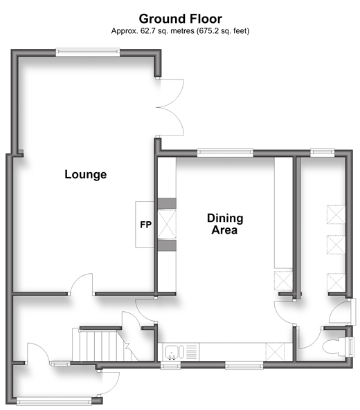 Vicarage Hill Petham, Canterbury floorplan