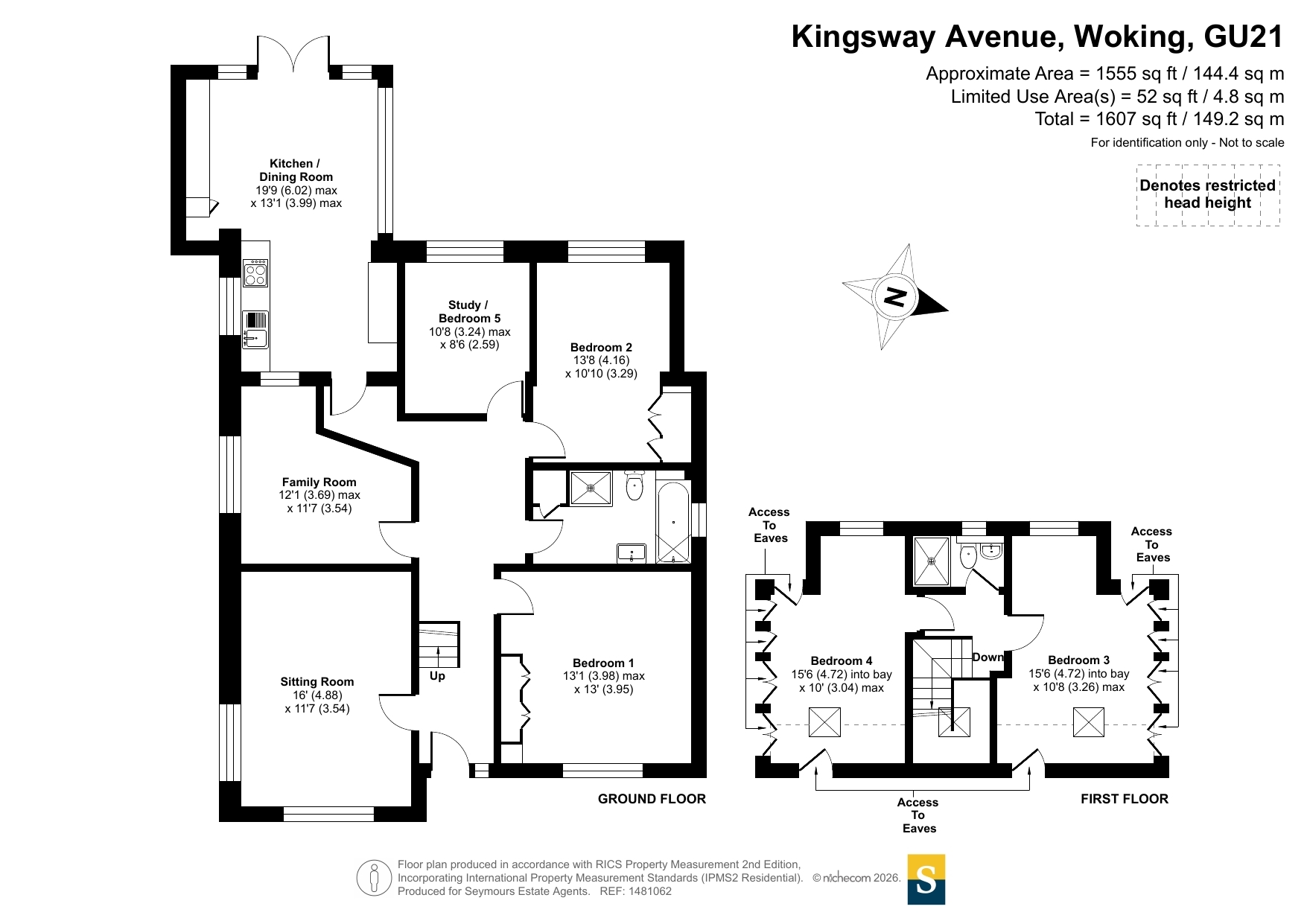 Magpies,, Kingsway Avenue, Surrey floorplan