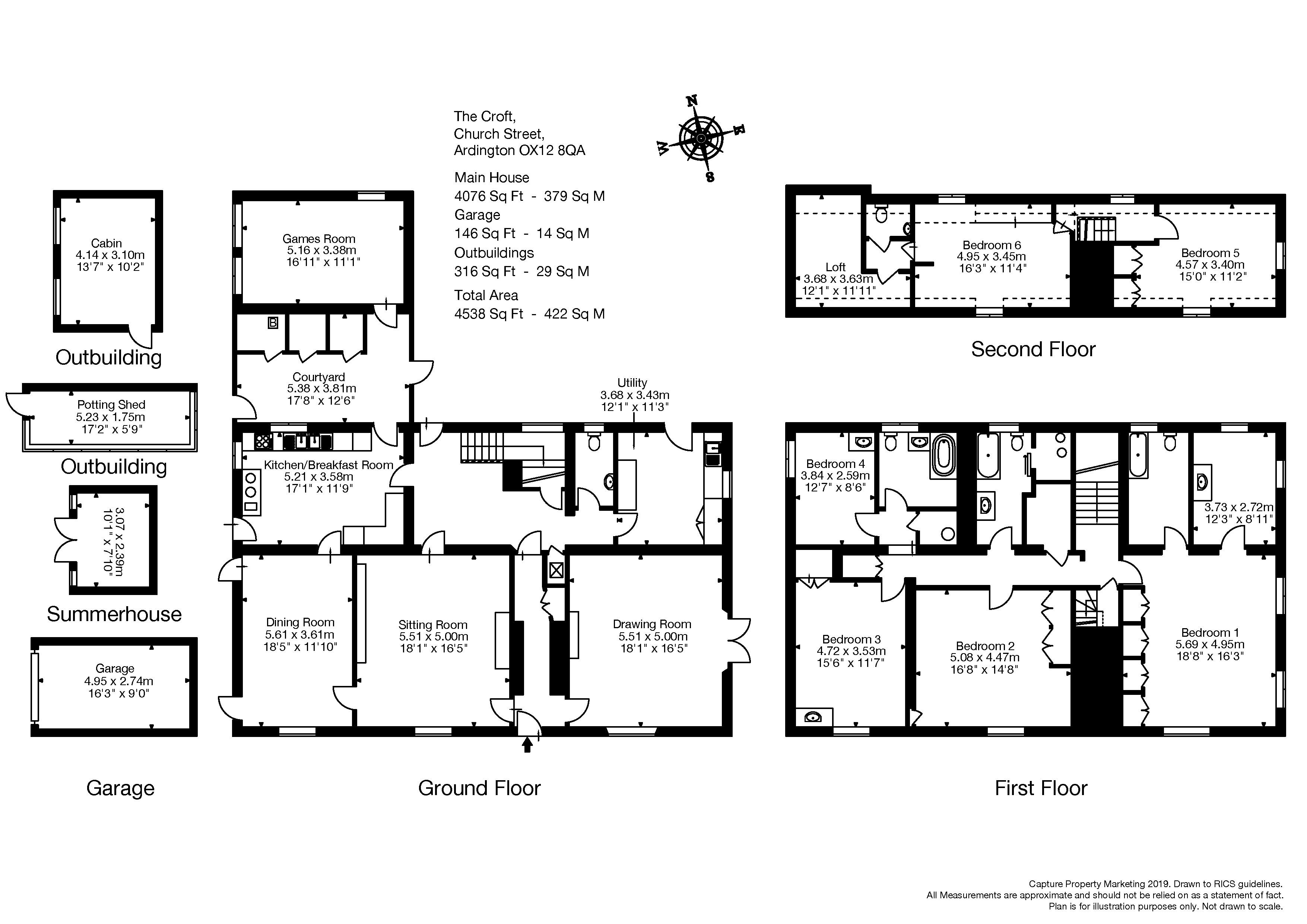 6 Bedrooms Detached house for sale in Church Street, Ardington, Wantage OX12