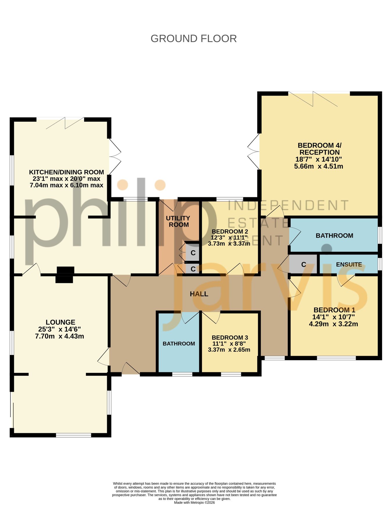 South Broadham, Rock Hill Road, Ashford floorplan