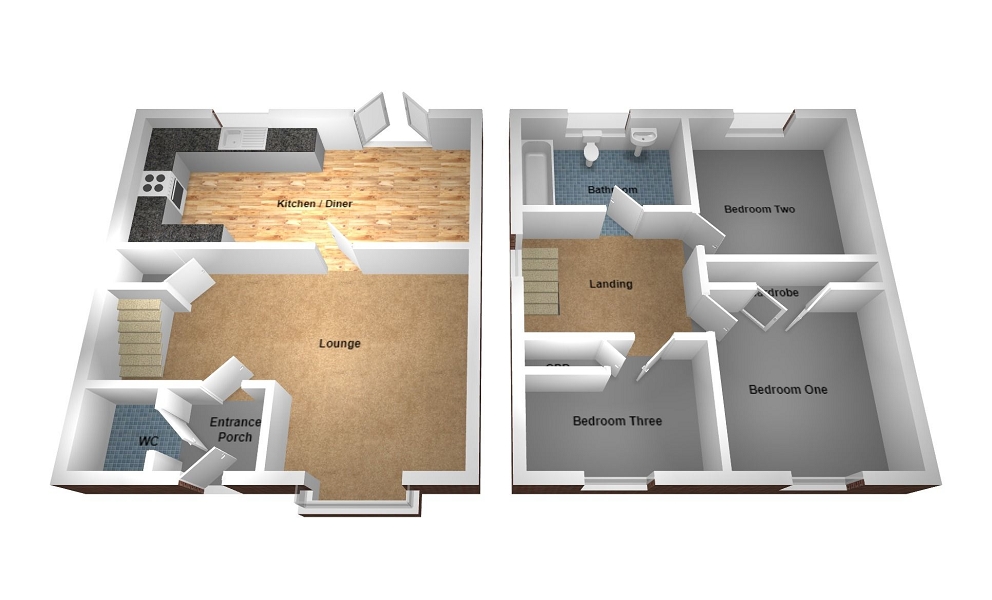 3 Bedrooms End terrace house for sale in Pen Llwyn, Broadlands, Bridgend. CF31