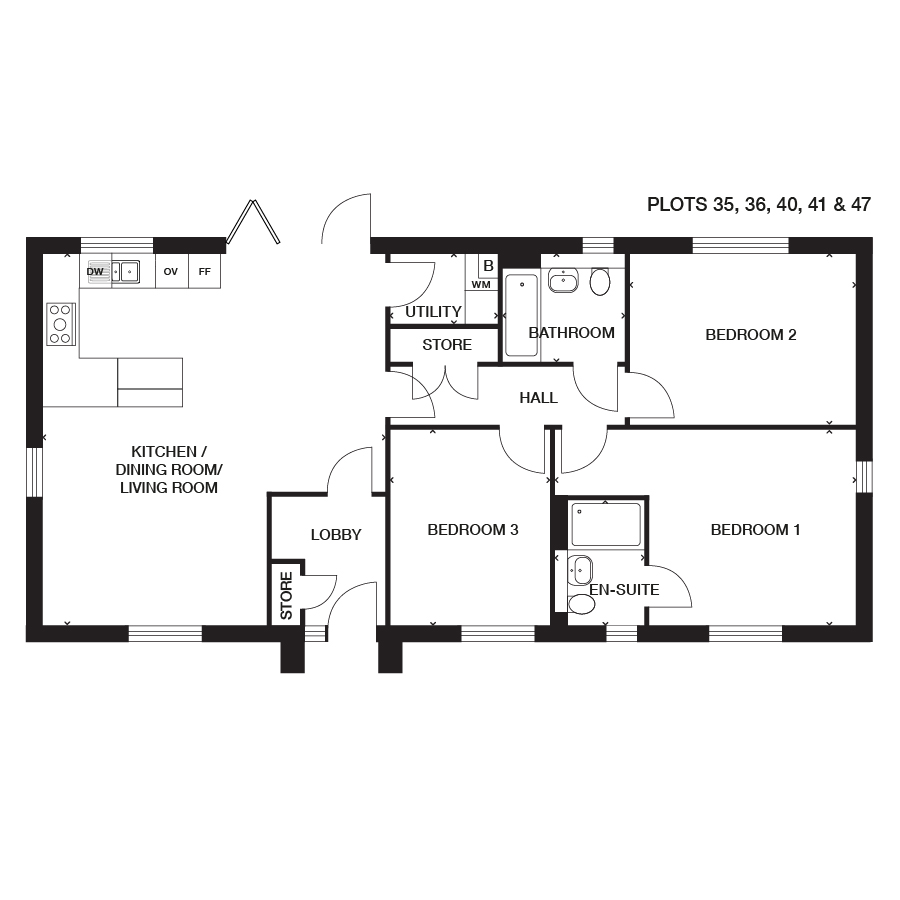 41Oake, Peppard Drive, Wiveliscombe floorplan