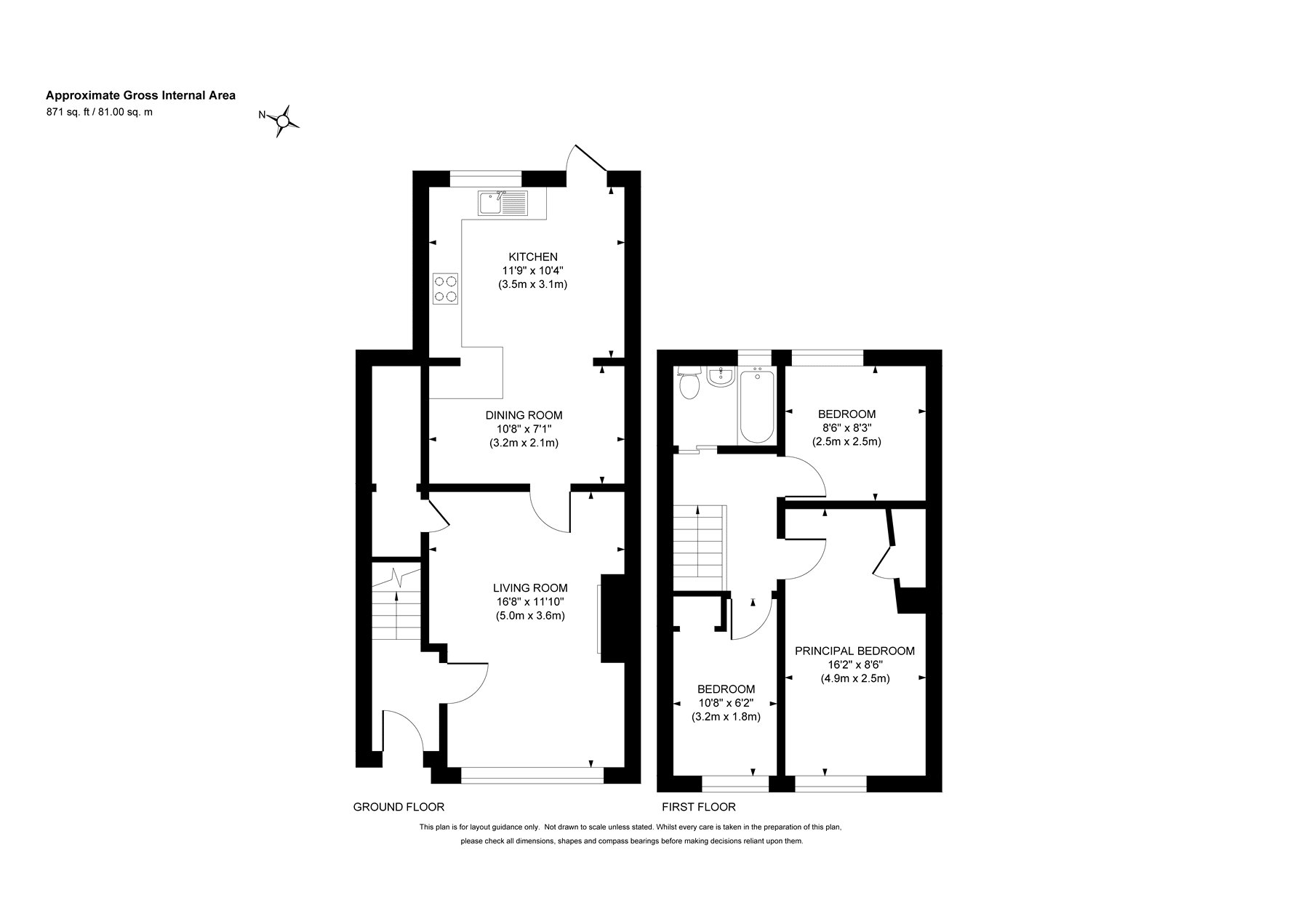 43, Highclere Gardens, Woking floorplan