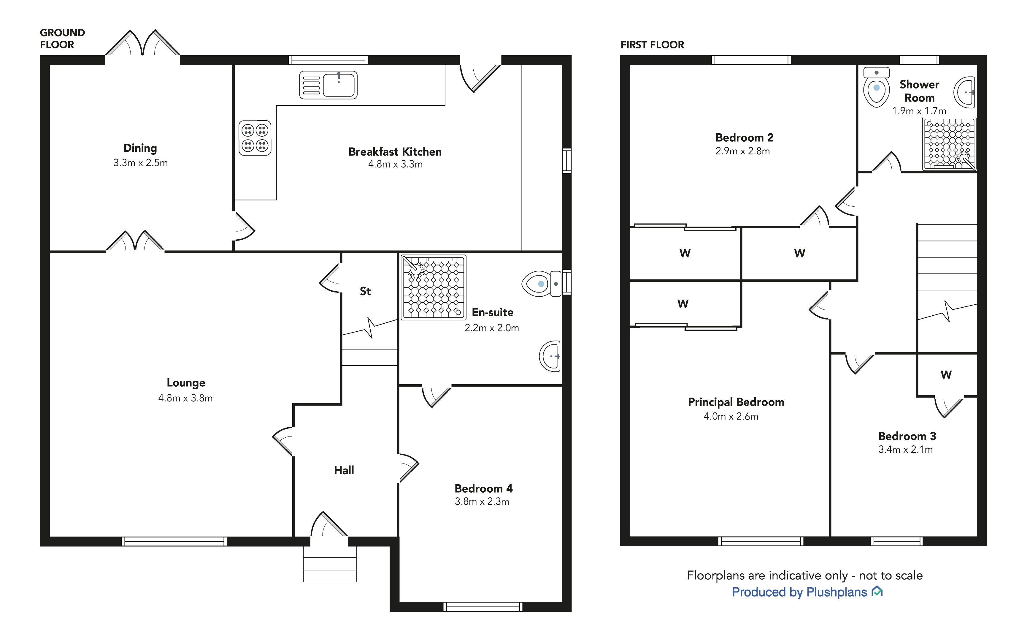 21, Brodie Park Crescent, Paisley floorplan