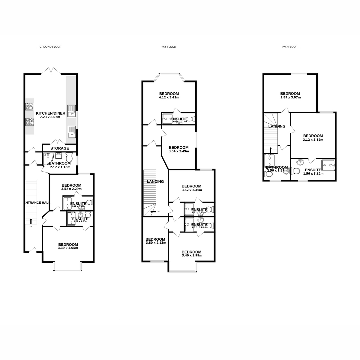 Room 8 47, Woodgrange Drive, Southend on Sea floorplan
