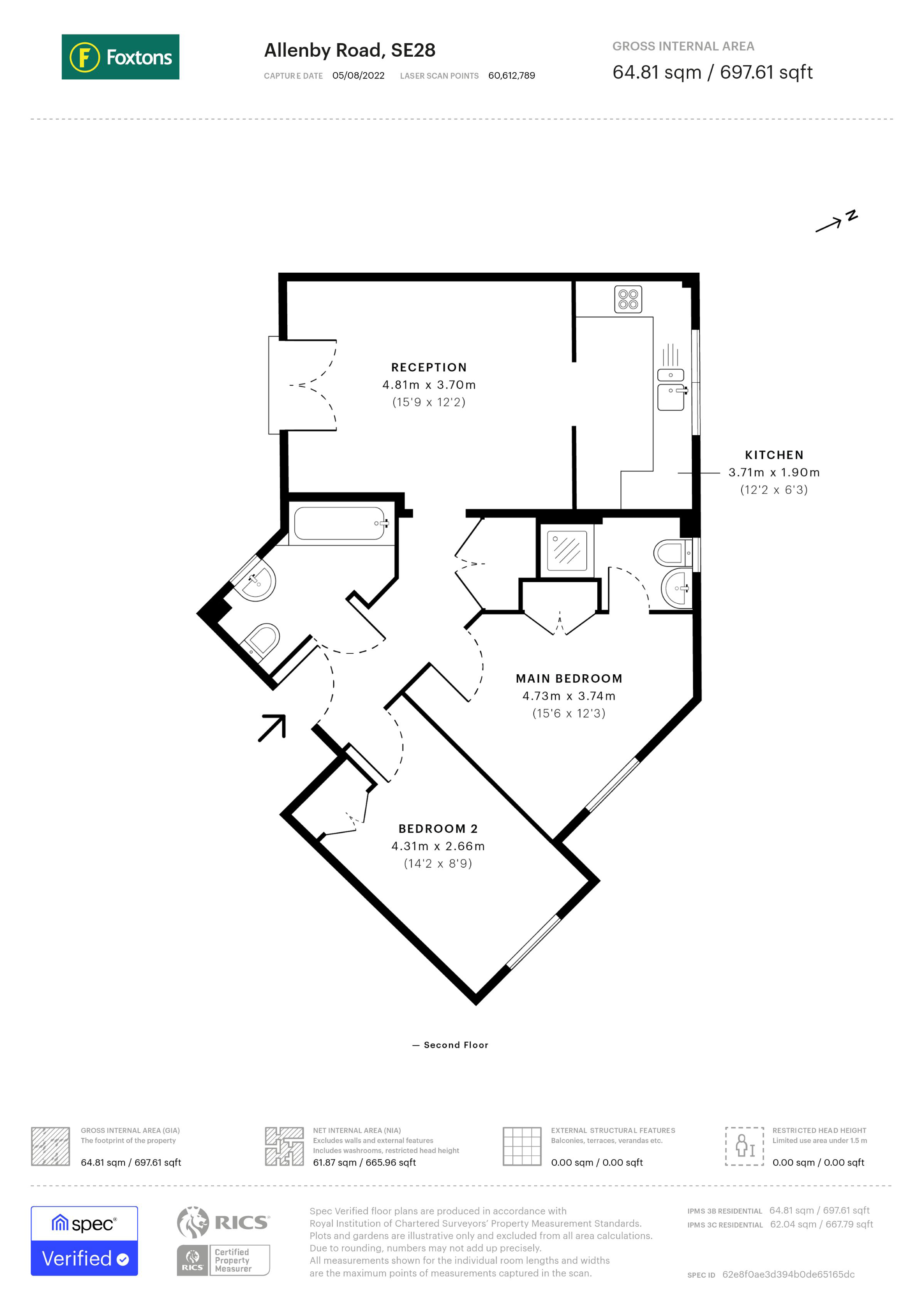 Allenby Road, Thamesmead floorplan