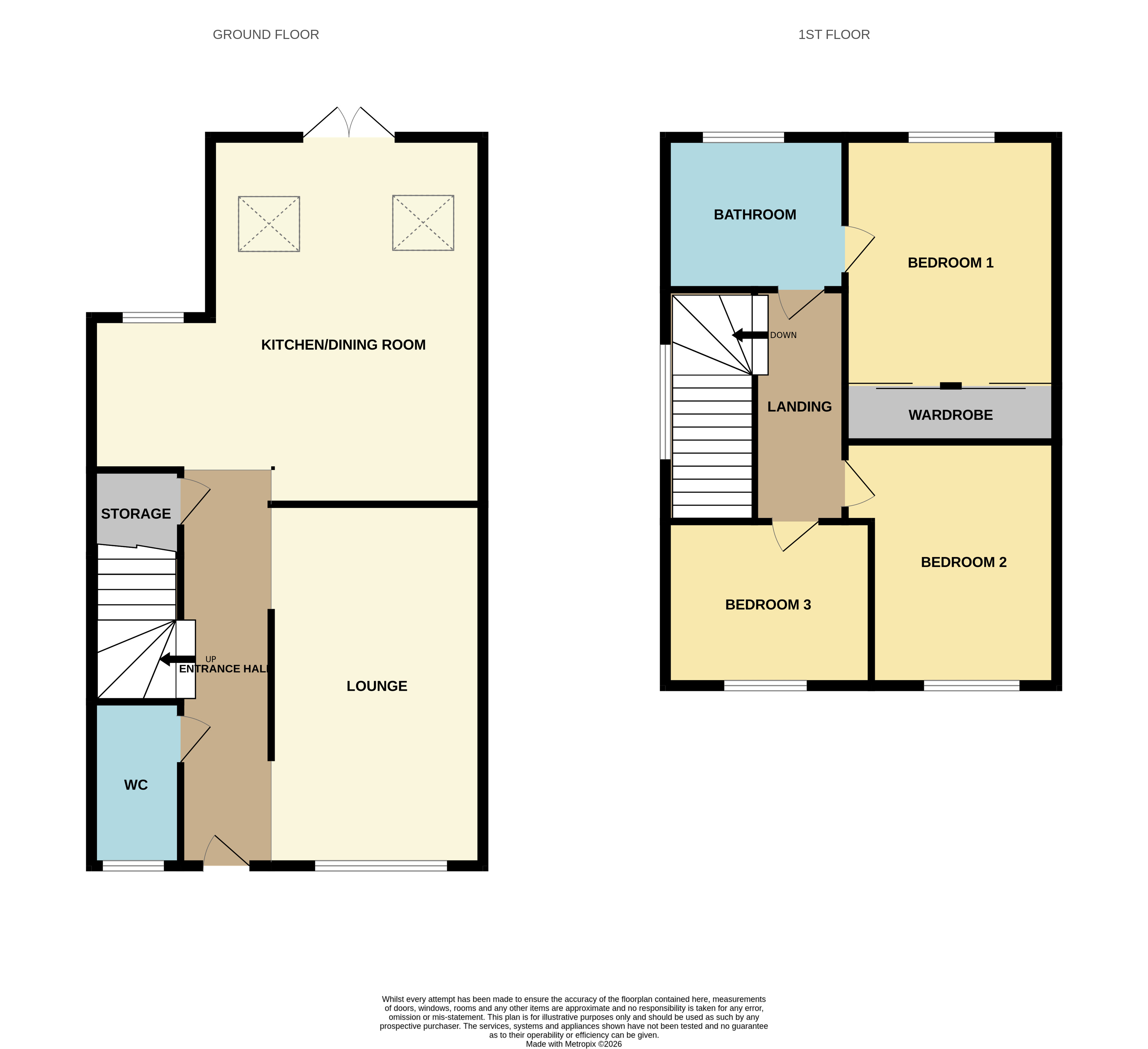 64A,, Beacon Road, Burton-on-Trent floorplan