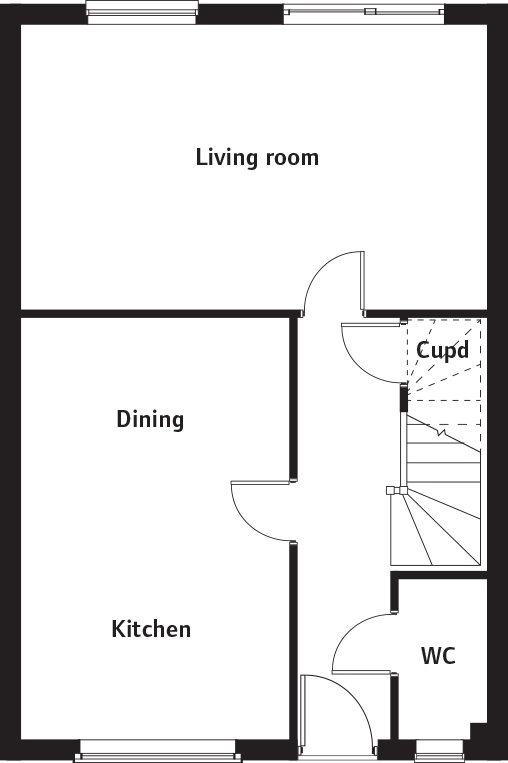 4 Bedrooms Semi-detached house for sale in 