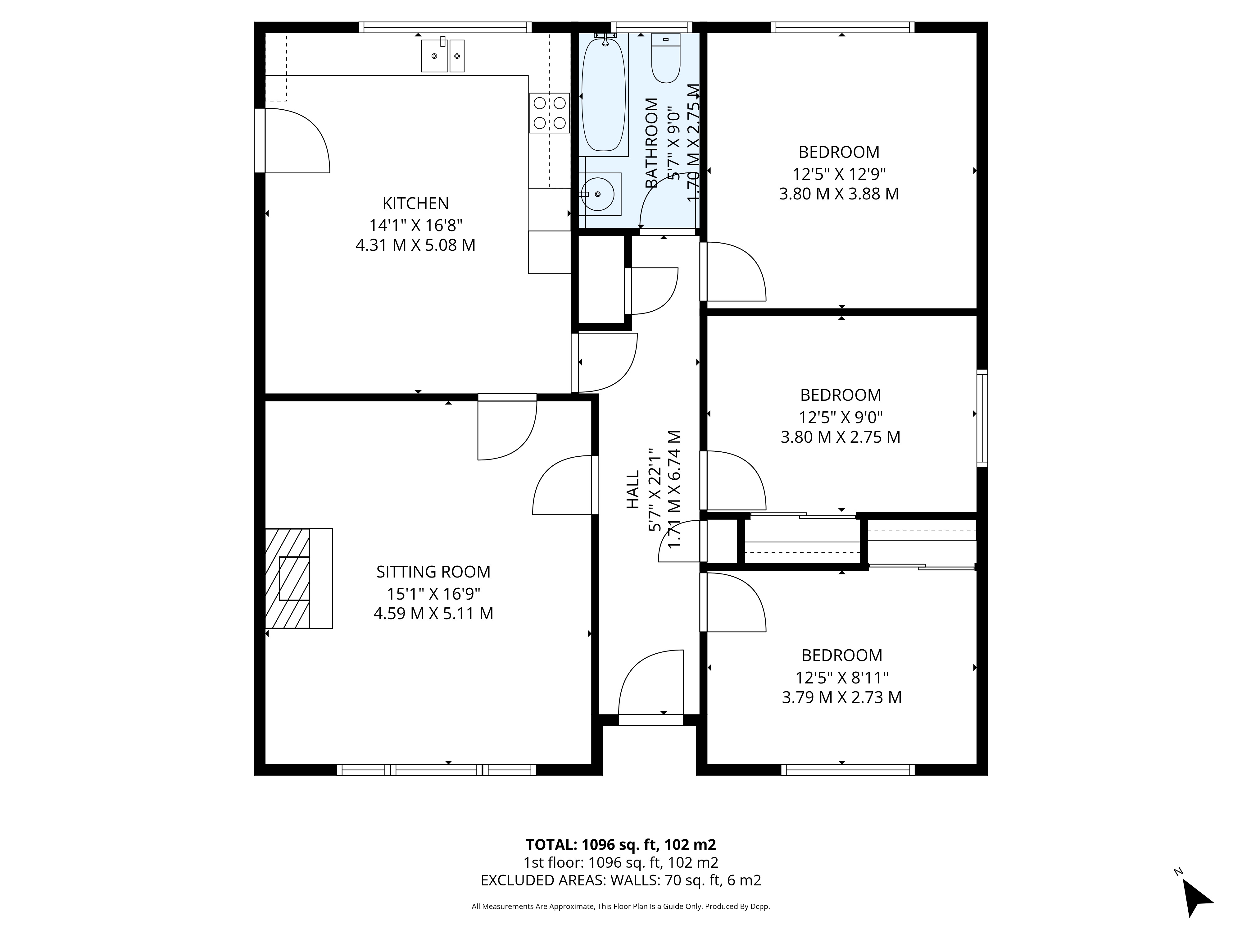 Romagna, The Street, Bury St. Edmunds floorplan