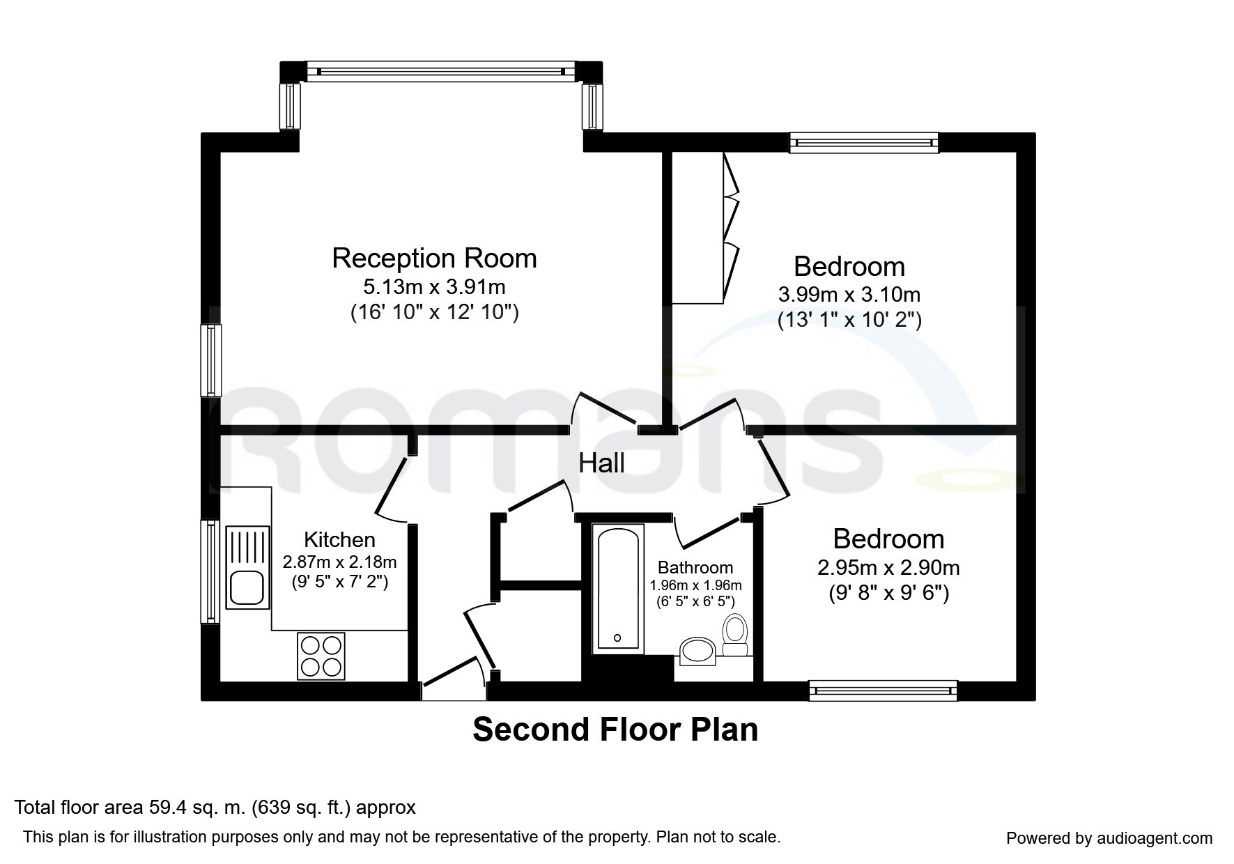 3, Maltings Place, Reading floorplan