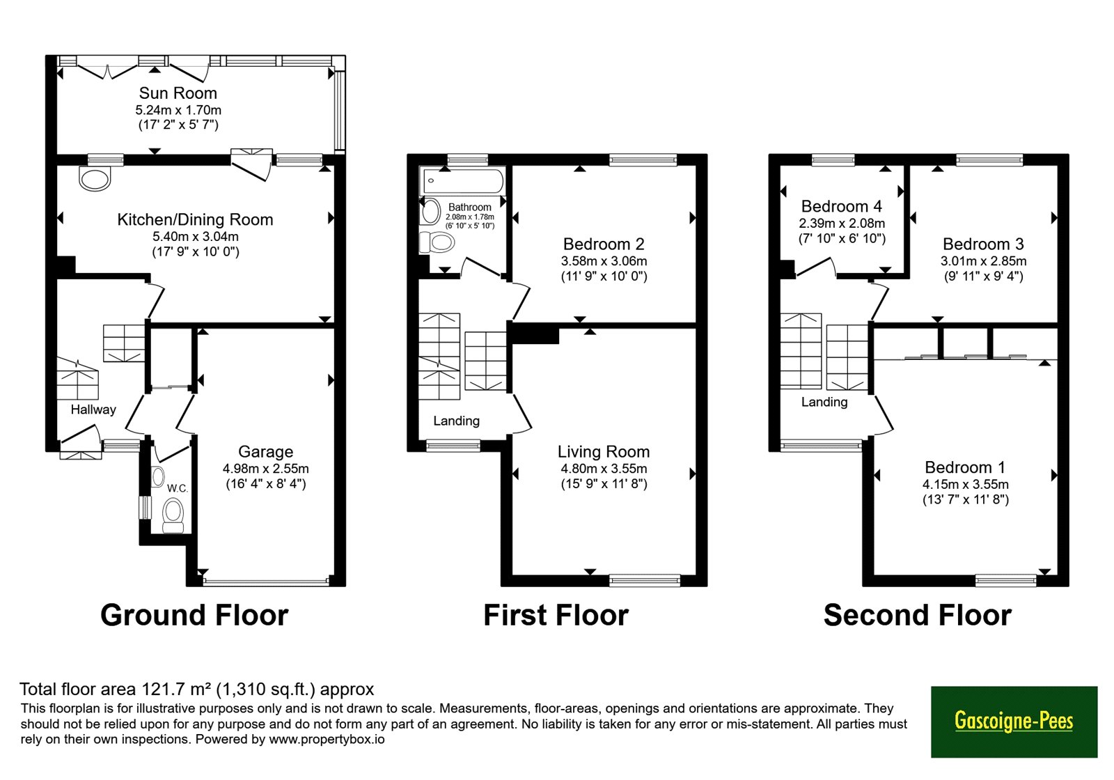 7, Shakespeare Road, Hampshire floorplan