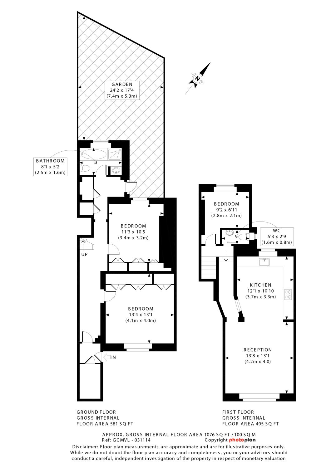 3 Bedrooms Flat to rent in Grittleton Road, Maida Vale, London W9