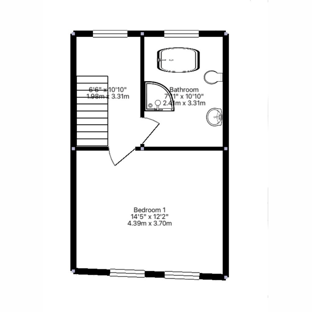 64, Rosebery Avenue, Morecambe floorplan