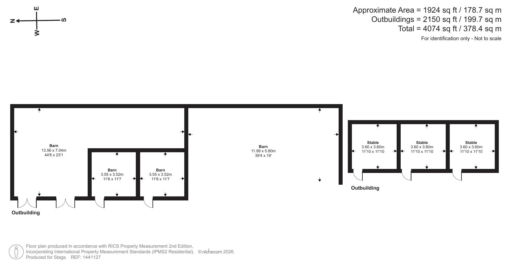 Little Kerswell, Exminster floorplan