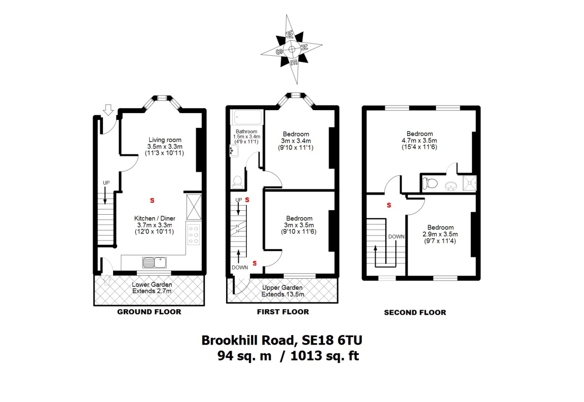 30, Brookhill Road, Woolwich floorplan