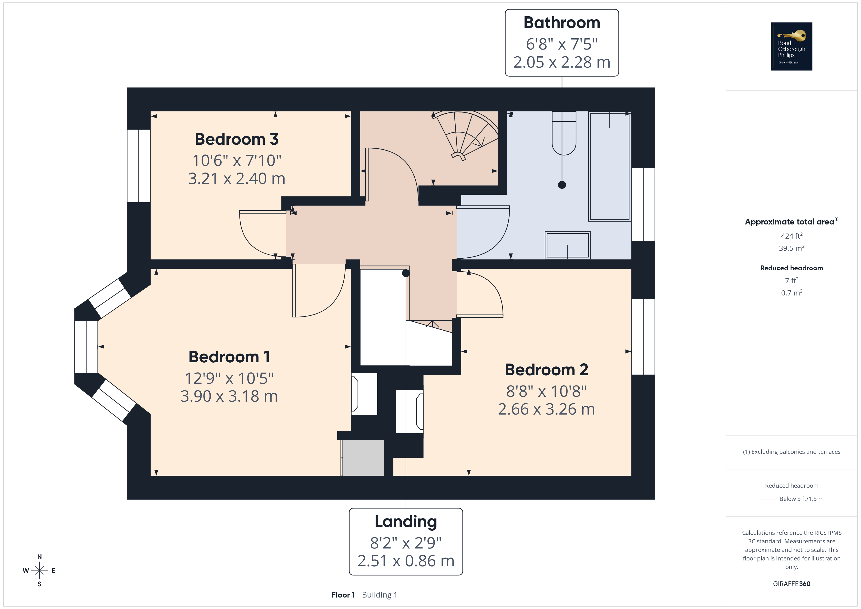 75, Northfield Road, Devon floorplan