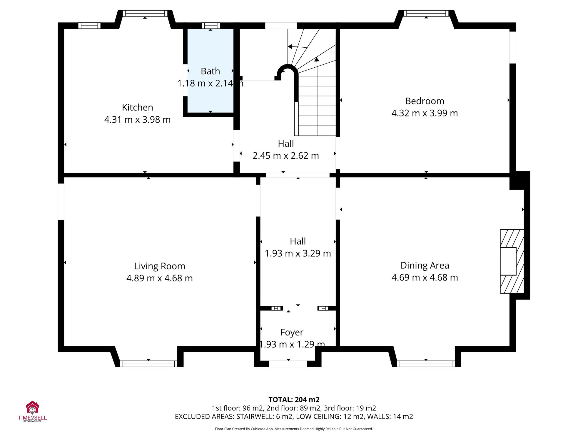 17 West Bridgend, Dumbarton floorplan