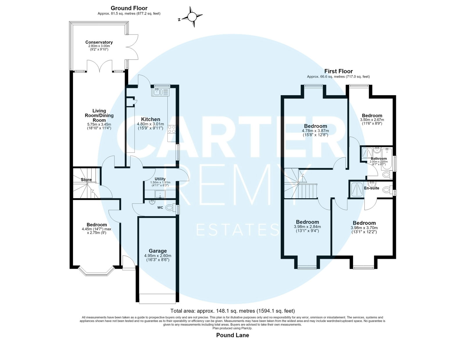Pound Lane, Basildon floorplan