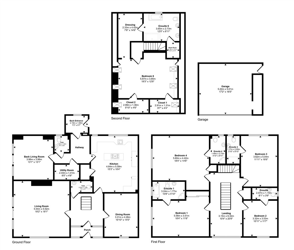 Morris Fold Barn & Jens View, Slack Fold Lane, BOLTON floorplan