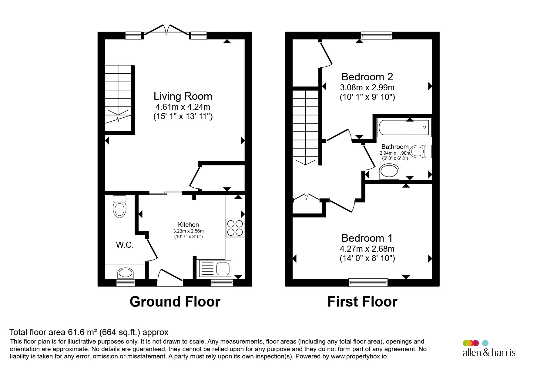 8, Arthur Walk, Glasgow floorplan