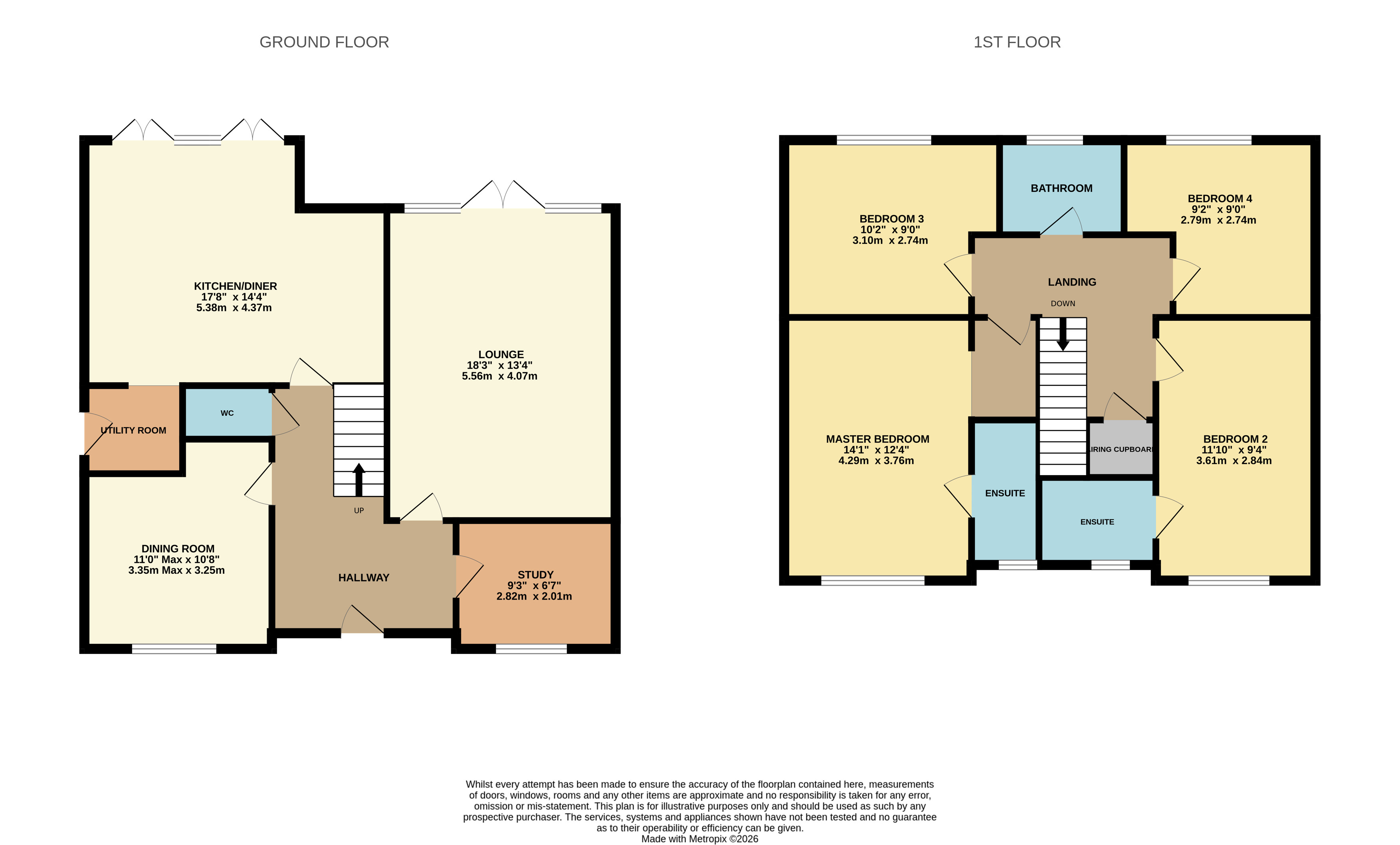 11, The Oaks, Davenham, Northwich floorplan