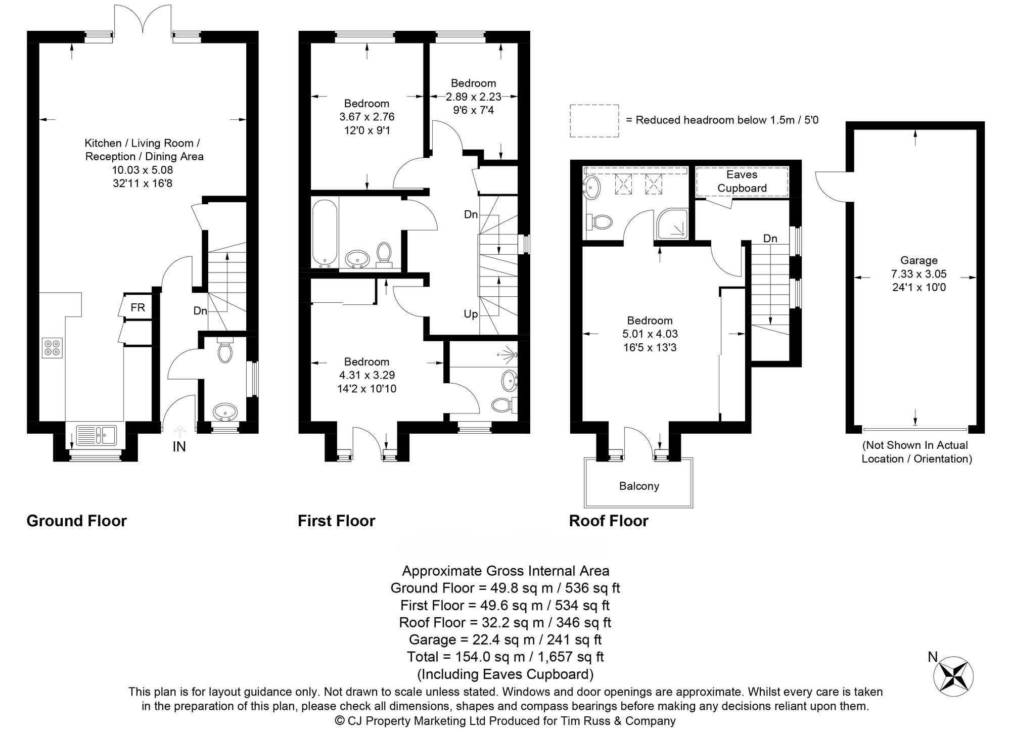 11 Leo Crescent, Princes Risborough floorplan
