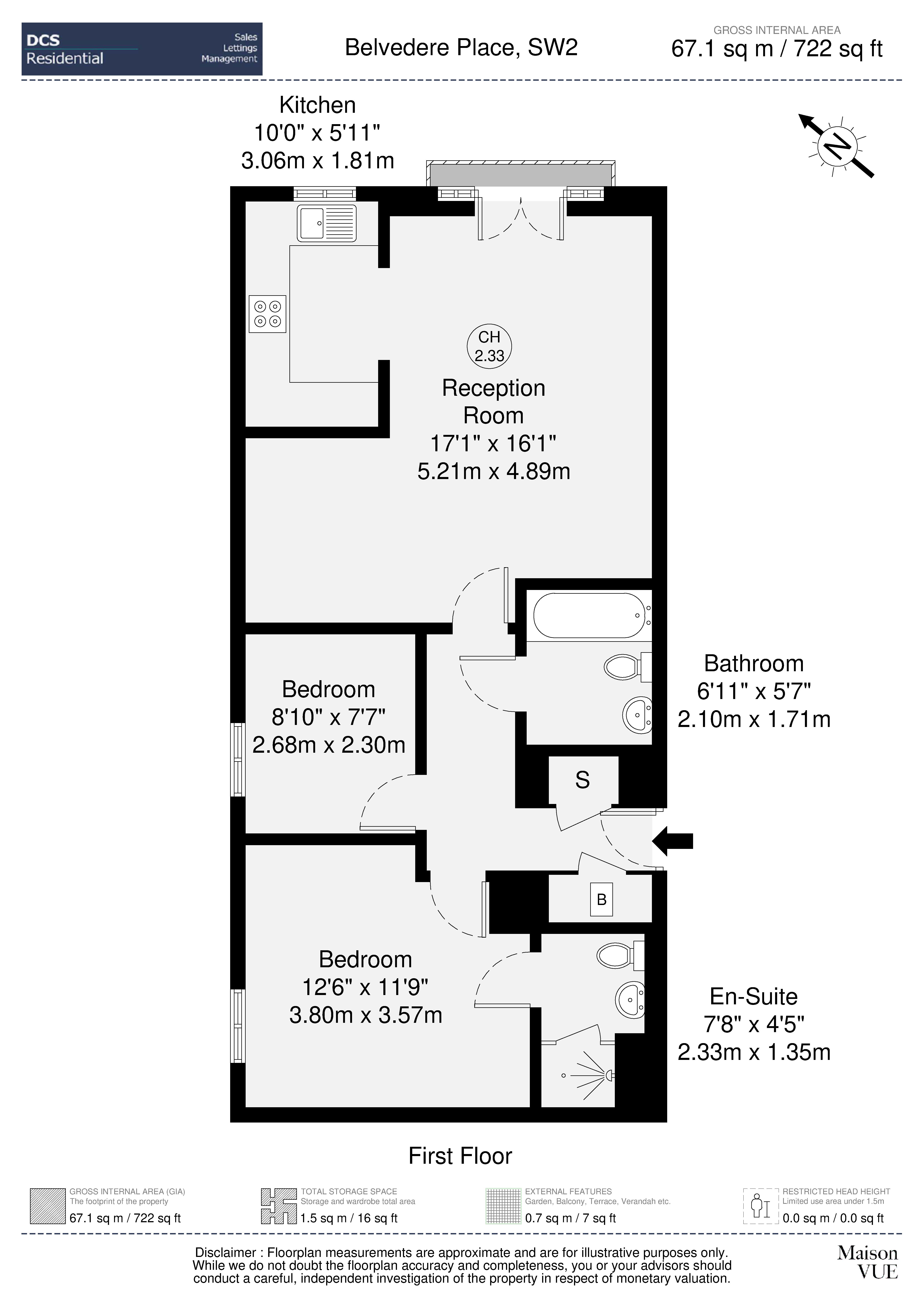 Belvedere Place, London floorplan