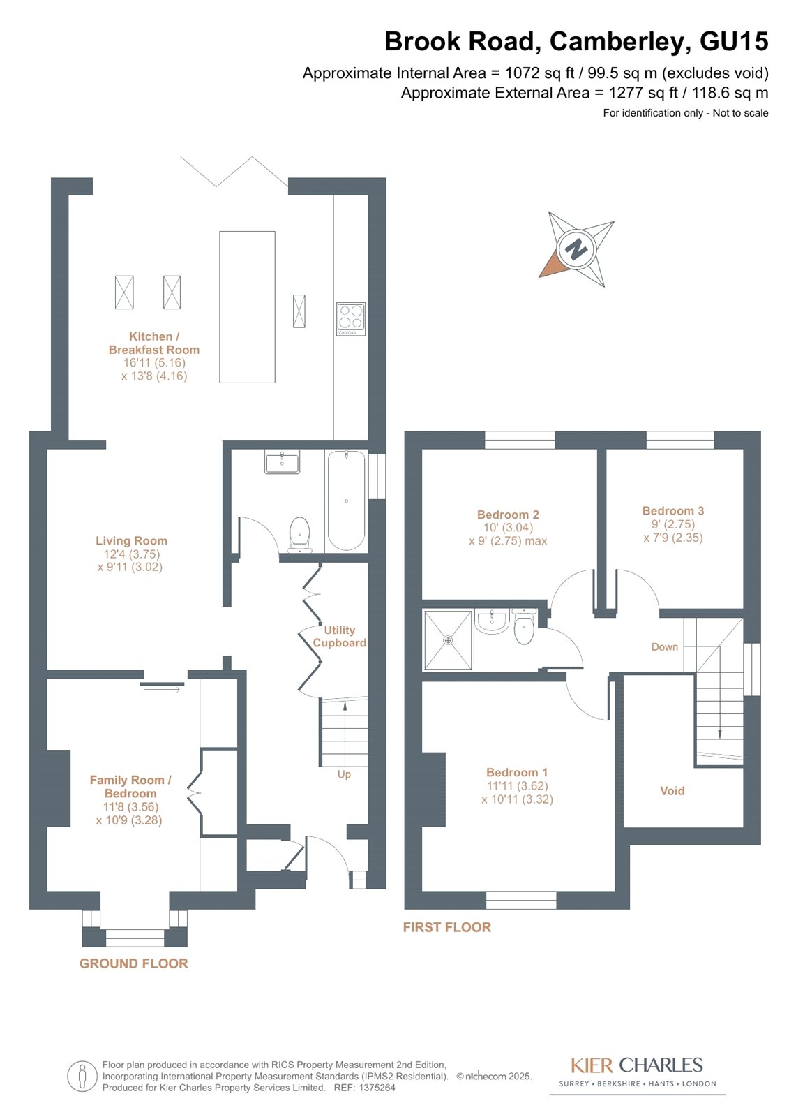 25, Brook Road, Surrey floorplan