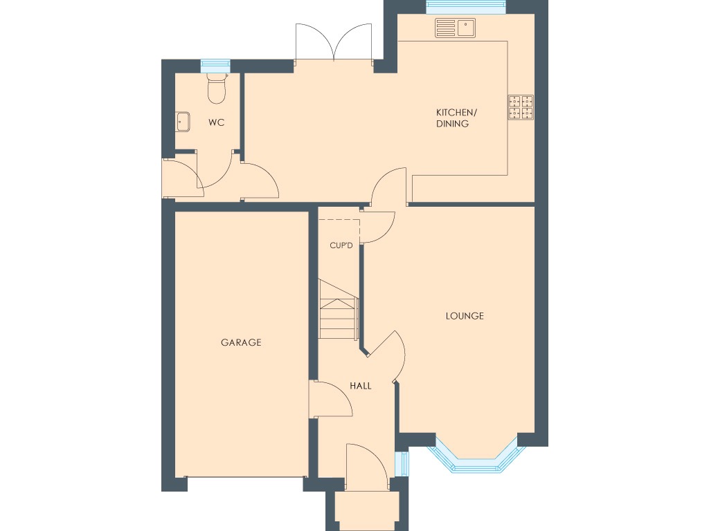 Plot 14 - The King, Treetops II, South Kirkby floorplan