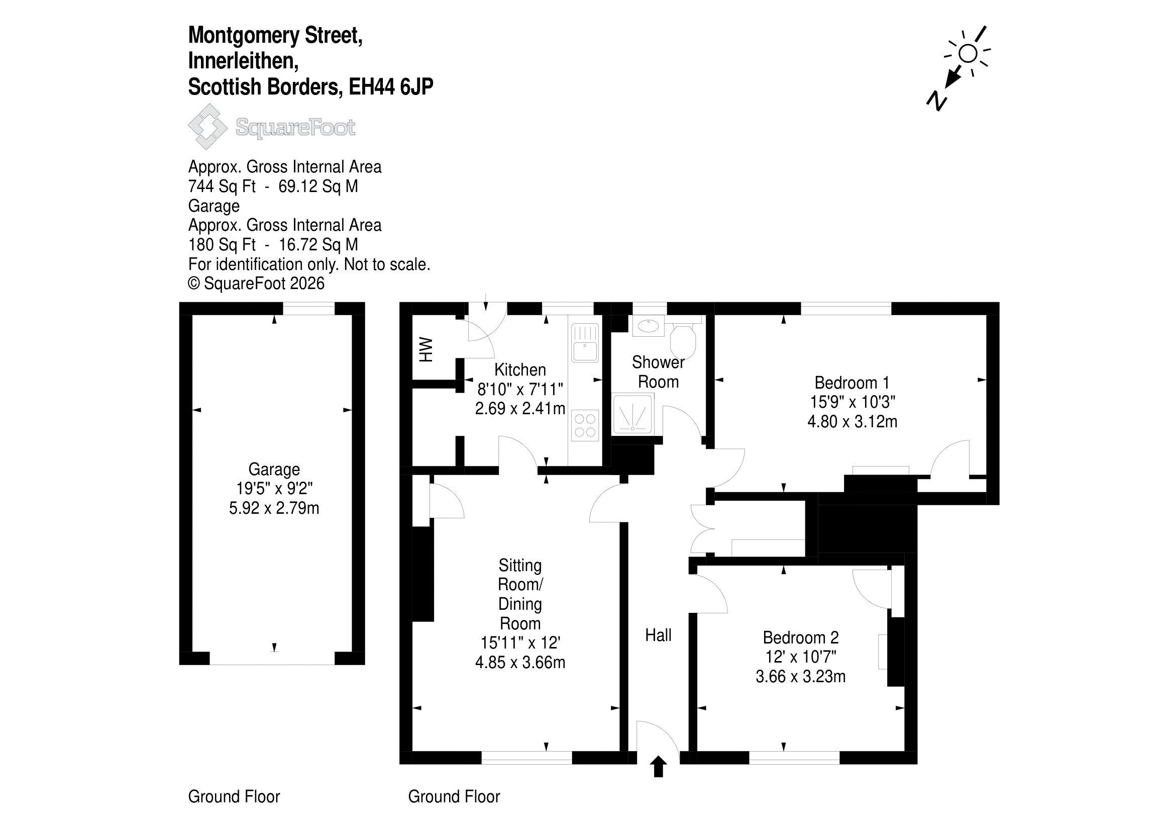 29, Montgomery Street, Innerleithen floorplan