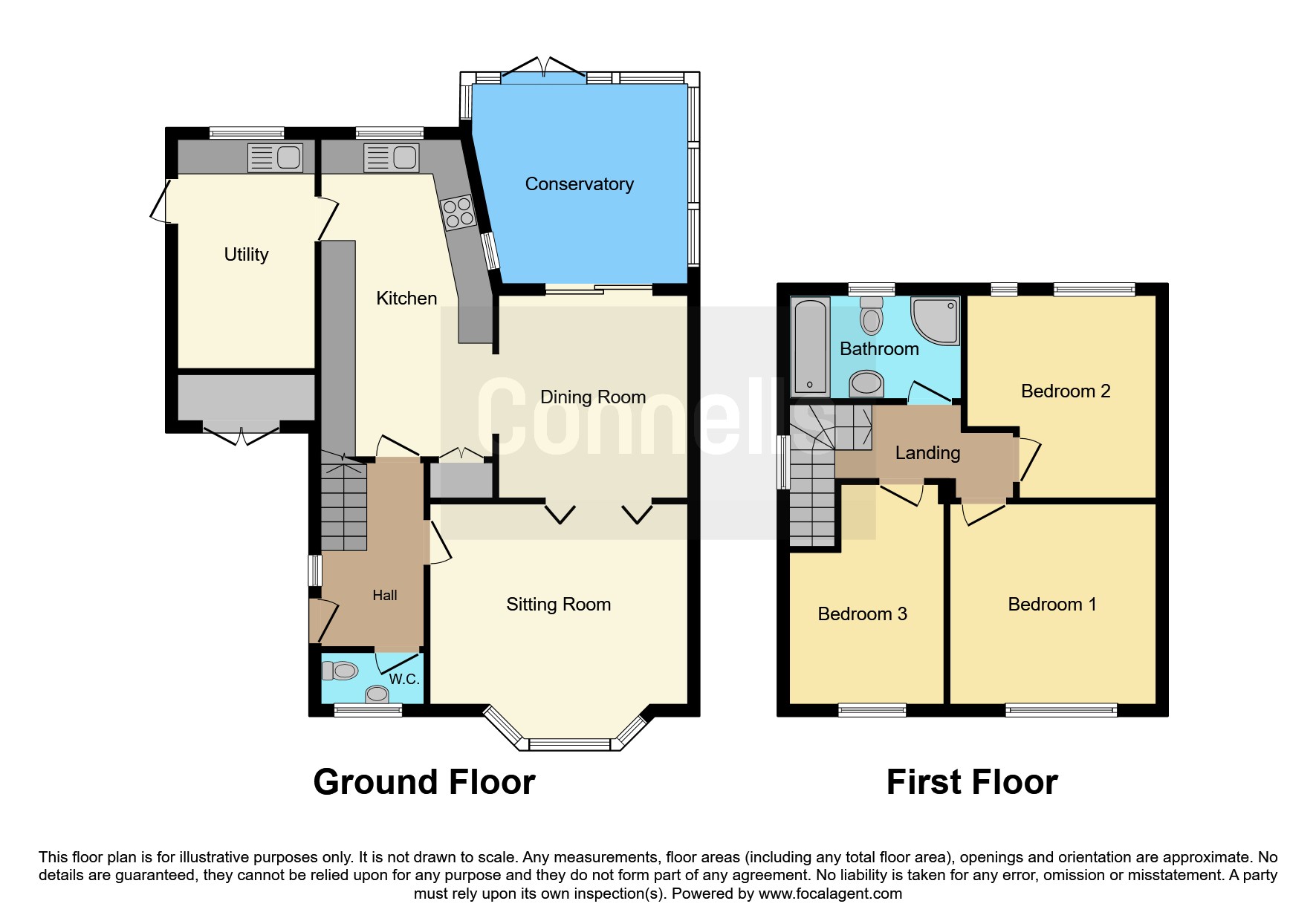 7, Green Farm End, Warwick floorplan