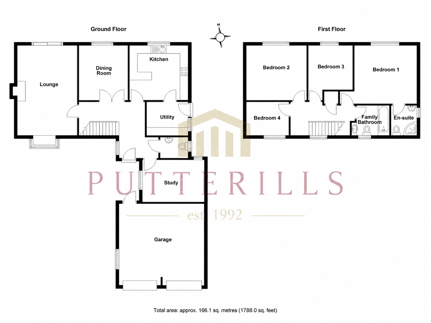 3, Wrights Meadow, Stevenage floorplan