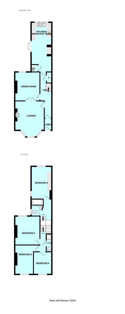319, St Levan Road, Plymouth floorplan