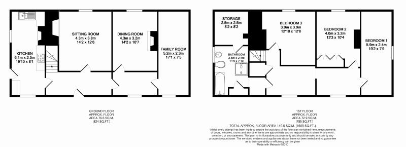 3 Bedrooms Detached house to rent in Widham, Purton, Swindon SN5