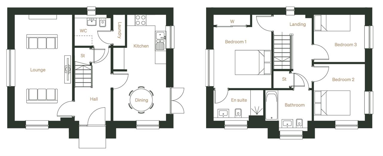Milne, The Crescent, Dechmont floorplan
