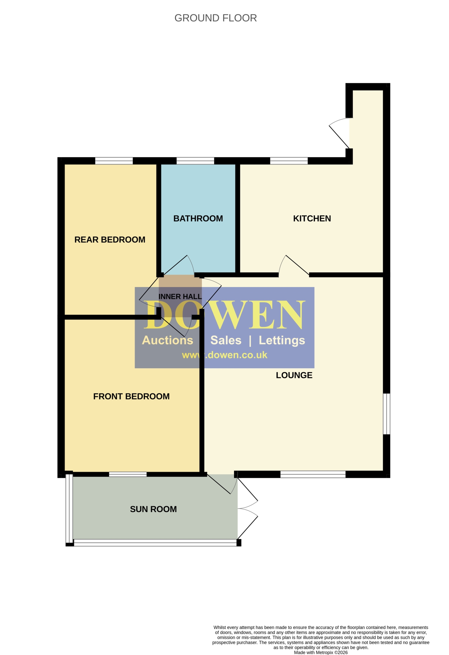 2, Jasper Avenue, Seaham floorplan