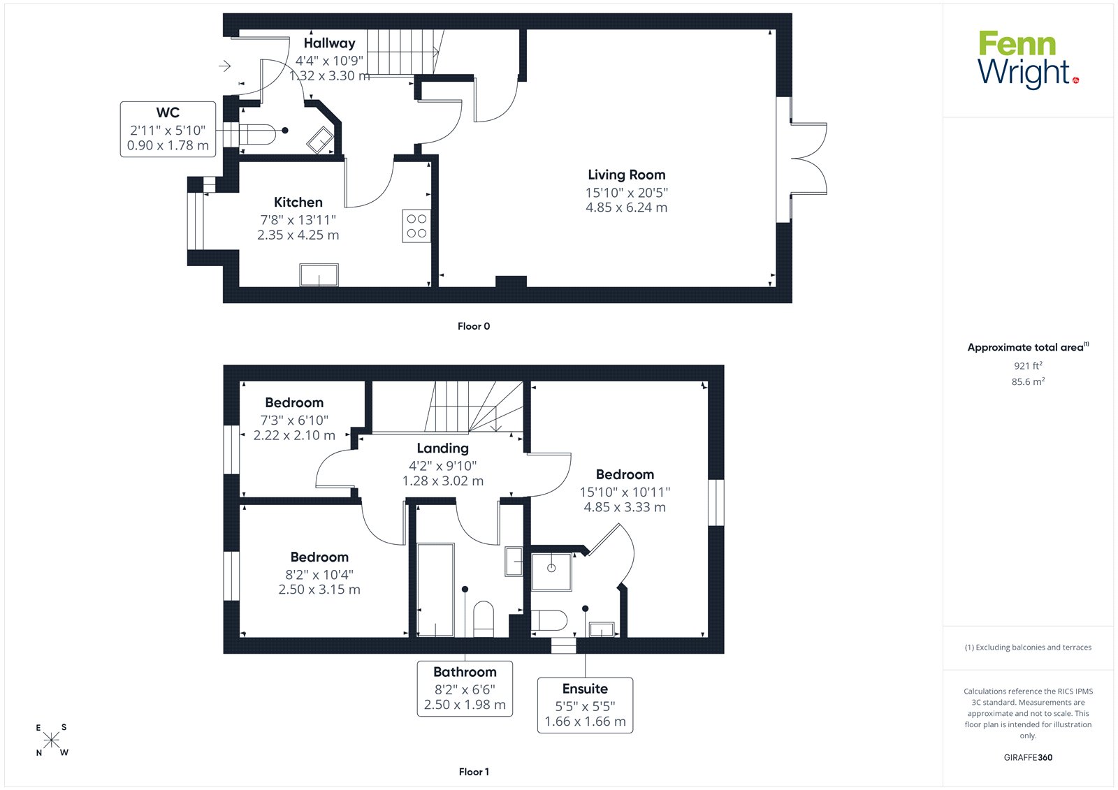 10, John Castle Way, Colchester floorplan