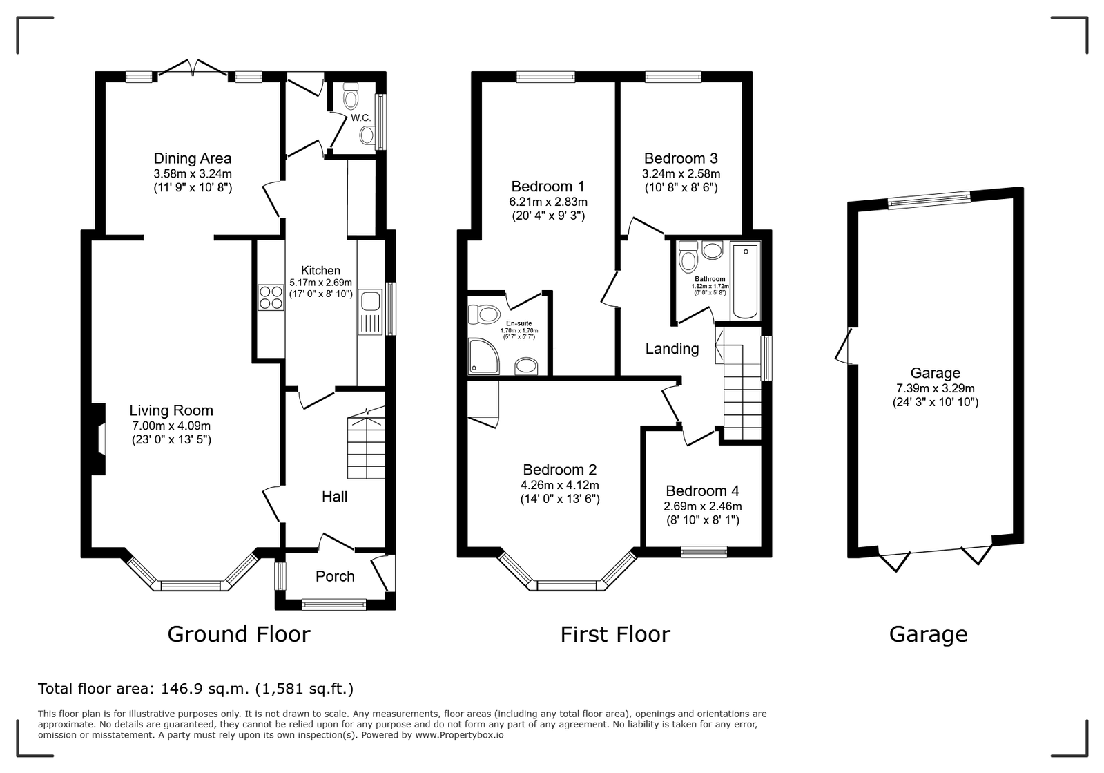 8, Dashmonden Close, Rochester floorplan